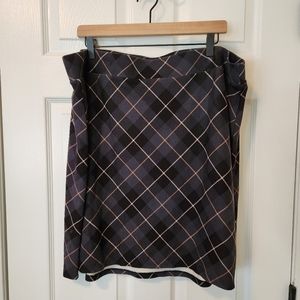 Torrid dark grey Ponte mini skirt. Size 3.